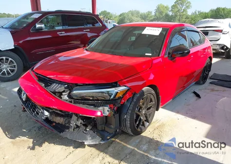 2025 Honda Civic Sport из США, поврежденный, VIN 19XFL2H8XSE002985